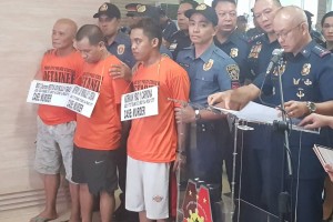 No more 'firing squad' photo ops for suspects: PNP